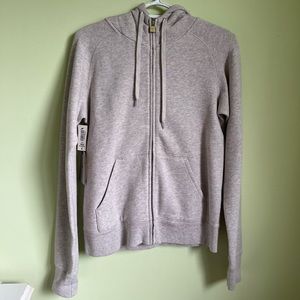 Aritzia TNA Pacific Hoodie - Heather Mobe Pearl